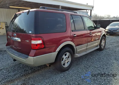 2007 Ford Expedition Eddie Bauer from USA, damaged, VIN 1FMFU18517LA16944